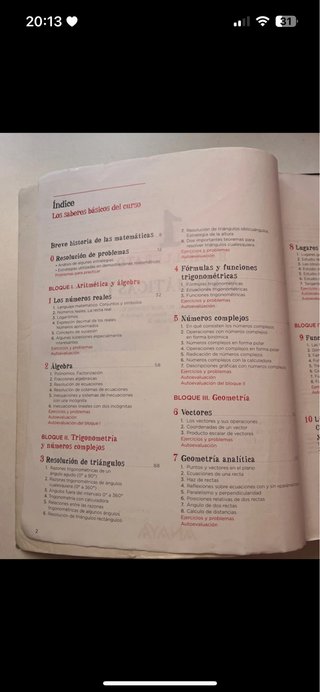 Matemáticas I 1 Bachillerato