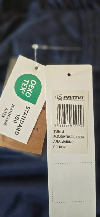 Pantalón de trabajo Prima Talla M