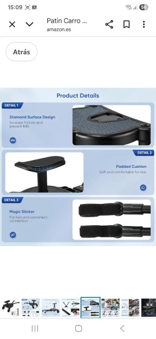 Patinete universal para cochecito