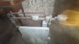 Báscula Romana Madera y Hierro