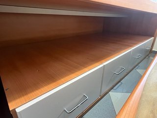 Cama nido de madera.