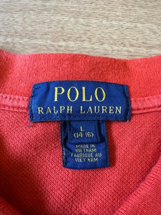 Polo Ralph Lauren Camiseta Roja Talla L