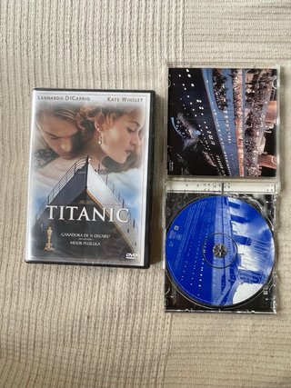Lote Titanic DVD y CD Banda Sonora Original