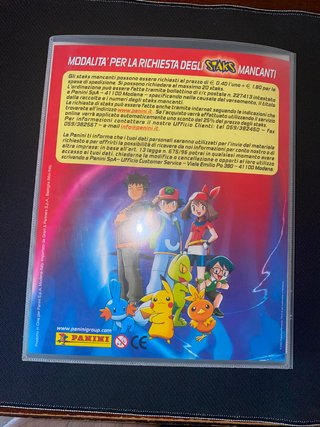 Album Pokémon Advanced Staks + 22 magneti
