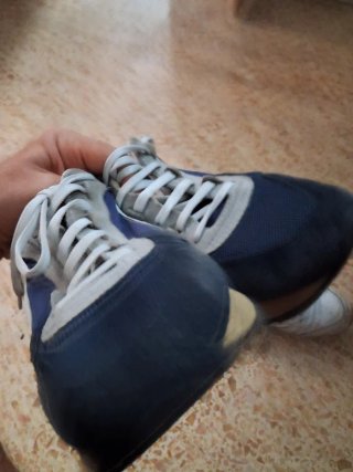 Scarpe Valsport Tg 44 Blu/Bianco