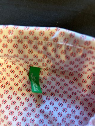 Camisa Slim Fit Benetton Hombre