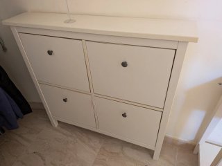 2 Zapateros de Madera Beige/Marrón a 25€ cada uno