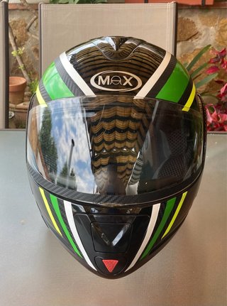 Casco Integral Modular Max Moto Negro