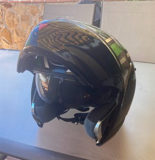 Casco Integral Modular Max Moto Negro