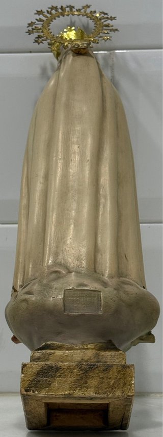 ANTIGUA VIRGEN DE FÁTIMA SELLADA OLOT PEDRO LLORET
