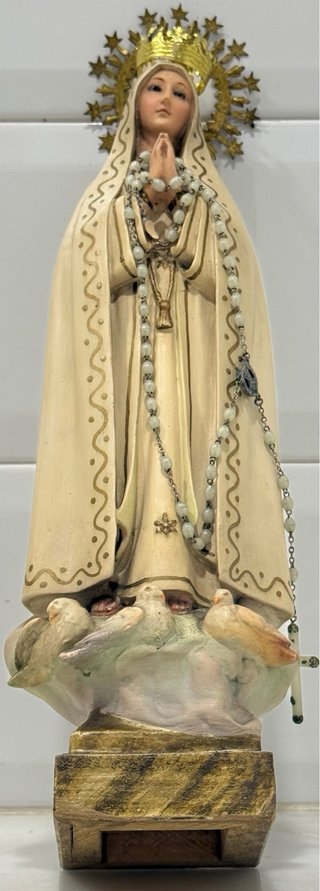 ANTIGUA VIRGEN DE FÁTIMA SELLADA OLOT PEDRO LLORET