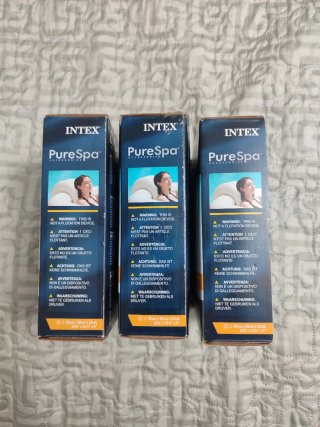 3 Cabeceros Intex PureSpa para Piscina SPA