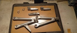 Estriberas Traseras CBR 600 RR (2003-2006)