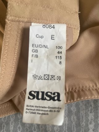 Sujetador Talla Grande Beige Sin Estrenar