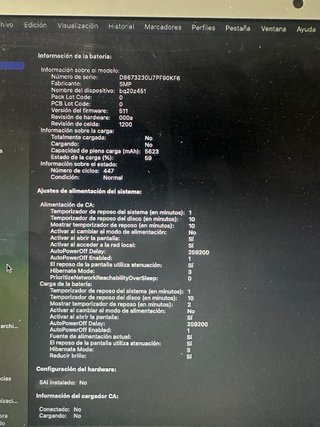 MacBook Air 2017 8GB RAM Plata