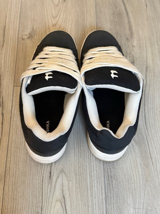 Zapatillas Bershka negras streetwear T41