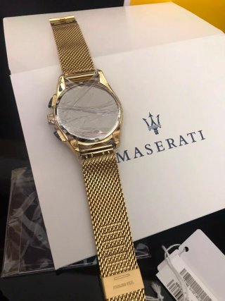 Reloj Maserati RAGUARDO 45mm Cronógrafo Dorado