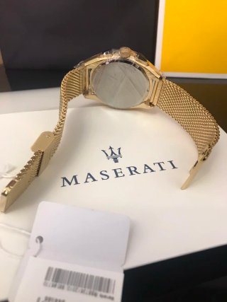 Reloj Maserati RAGUARDO 45mm Cronógrafo Dorado