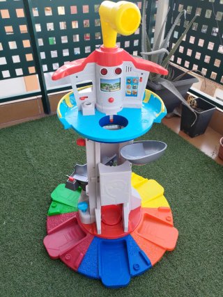 Torre Control Patrulla Canina + Vehículos+Muñecos