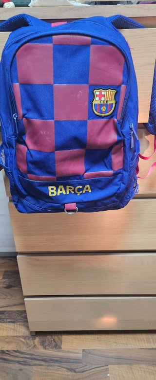 Mochila FC Barcelona Azul y Roja