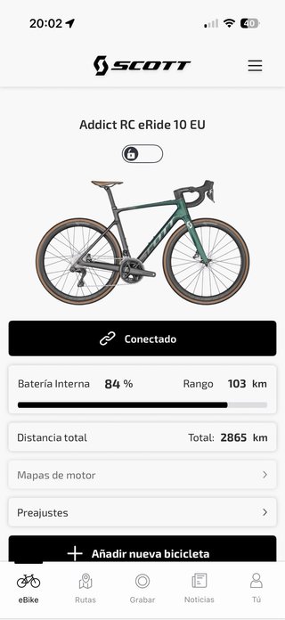 Scott Addict RC eRide 10 talla M