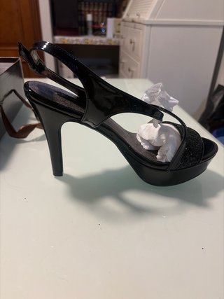 Zapatos de fiesta Jaclin negros talla 40