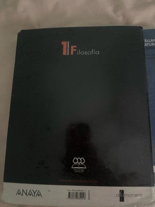 Filosofía 1 bachillerato