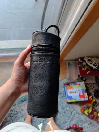 Bolso carrito bebé y estuche termo