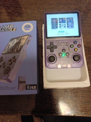 Consola Portátil R36S Morada