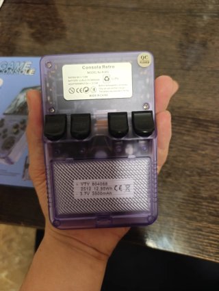 Consola Portátil R36S Morada