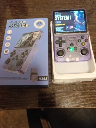 Consola Portátil R36S Morada