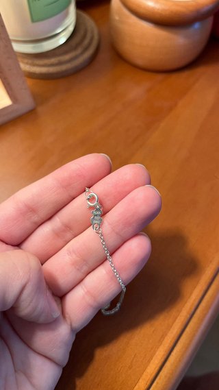 Pulsera Tous Oso Blanco Plata