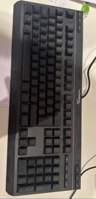 Teclado Gaming Retroiluminado Negro HyperX Alloy