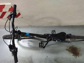 Bicicleta Orbea Top Ride 24 Negra/Azul