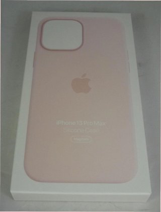 Custodia in silicone per iPhone 13 Pro Max MagSafe Rosa