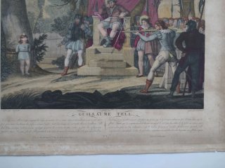 Grabado Angelo Biasioli Siglo XIX