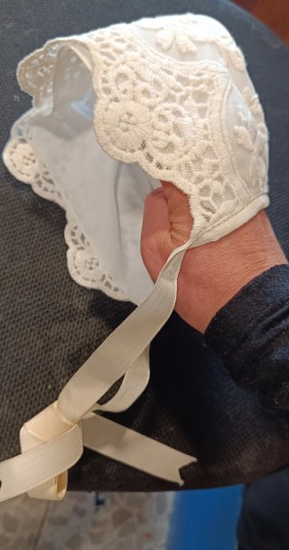 Vestido ceremonia bebé blanco