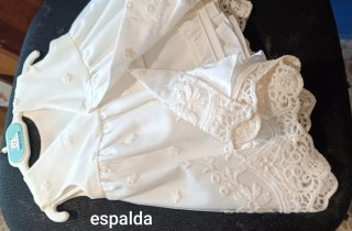 Vestido ceremonia bebé blanco