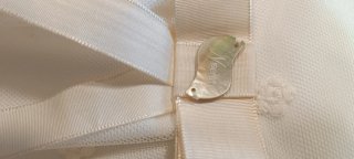 Vestido ceremonia bebé blanco