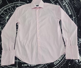 Rosa vivo con rayas super delgadas