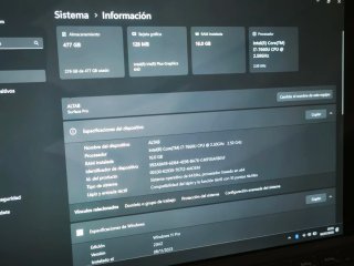 Pack Surface Pro 5 i7 16GB RAM + Dock Oficial