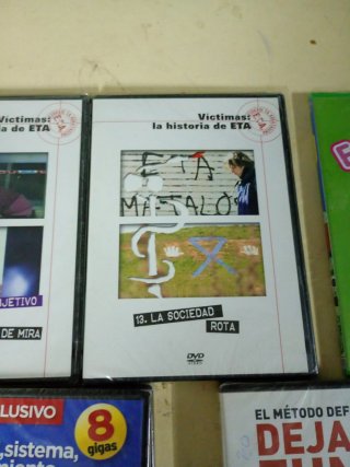 Lote DVDs: Espinete, ETA, Dejar de Fumar, PC preci