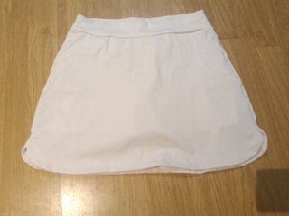 Falda pantalón deportiva blanca