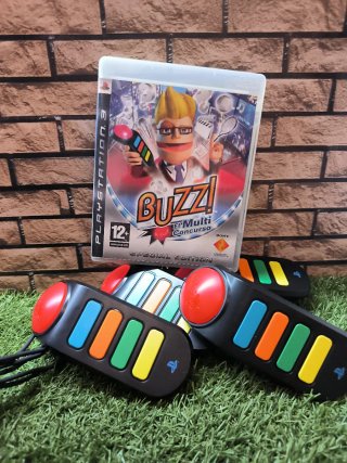 Buzz! PS3 + 4 Pulsadores