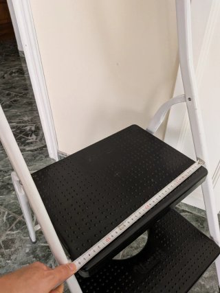 Escalera plegable 2 peldaños