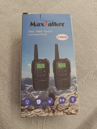Pack 2 Walkie Talkies MaxTalker MT10