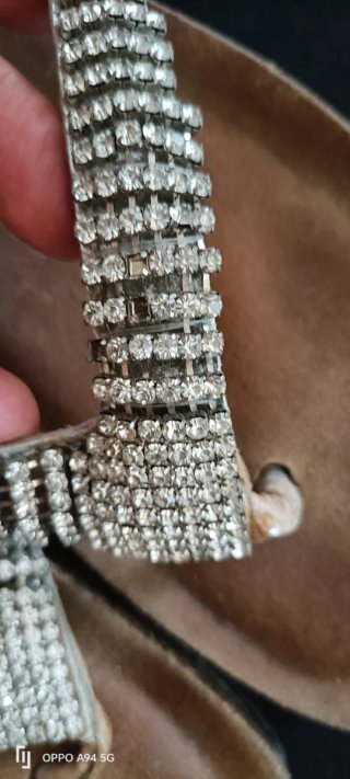 Sandali Bionatura infradito strass donna 35