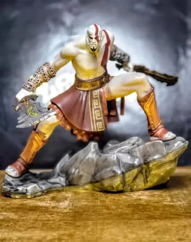 FIGURA "KRATOS SPARTAN GOD OF WAR ASCENSIÓN".
