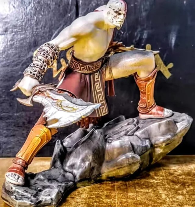 FIGURA "KRATOS SPARTAN GOD OF WAR ASCENSIÓN".