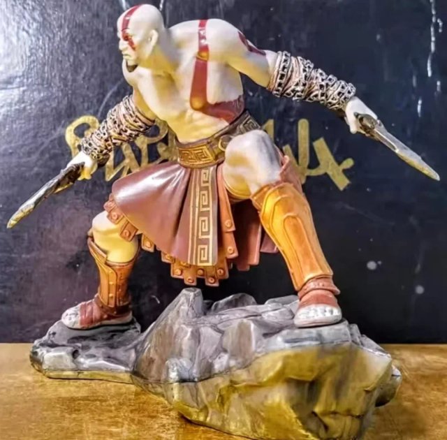 FIGURA "KRATOS SPARTAN GOD OF WAR ASCENSIÓN".